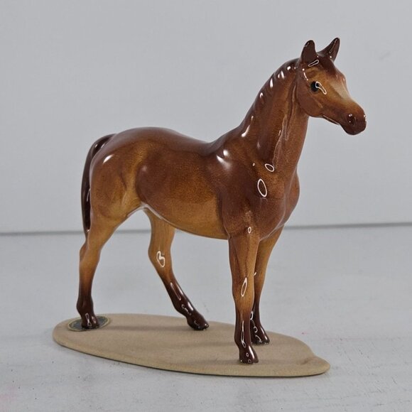 Hagen Renaker Swaps Thoroughbred Racehorse Miniature Figurine - Picture 3 of 9
